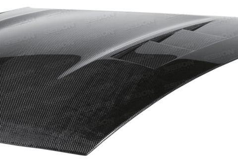 Seibon 09-10 Nissan 370Z TS Carbon Fiber Hood - HD0910NS370-TS