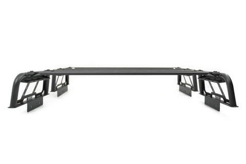 DV8 Offroad 07-23 Toyota Tundra / 09-23 Ford F150 Raptor MTO Series Bed Rack -  2pc Adj. - RRUN-03