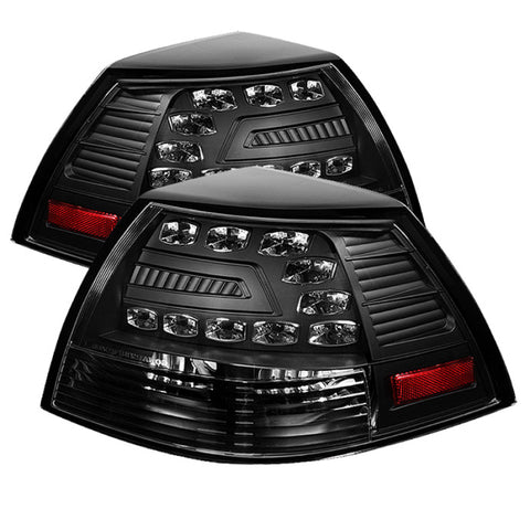 Spyder Pontiac G8 08-09 LED Tail Lights Blk ALT-YD-PG808-LED-BK - 5008565