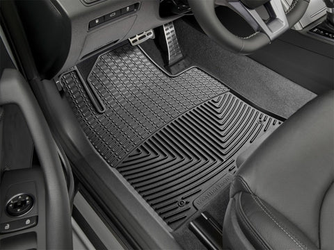 WeatherTech 2016+ Hyundai Sonata Front Rubber Mats - Black (Fits Hybrid-Does Not Fit Plug-In Hybrid) - W385