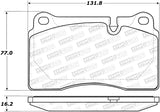 StopTech Street Brake Pads - 308.12630