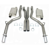 JBA 05-10 Chrysler/Dodge Cars 6.1L 409SS Dual Rear Exit Cat-Back Exhaust - 40-1601