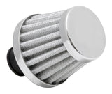 Spectre Breather Filter 10mm Flange / 2in. OD / 1-3/4in. Height - White - 3998