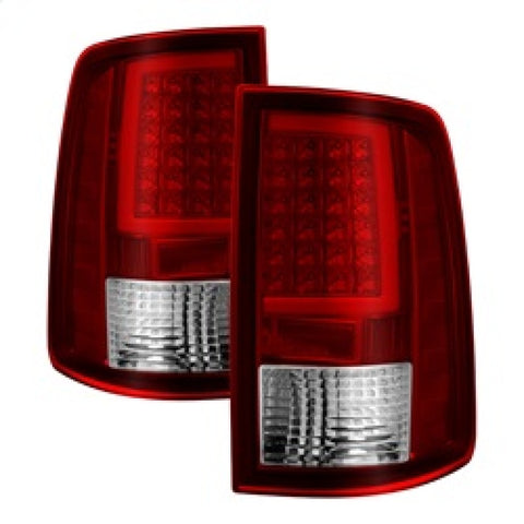 xTune Dodge Ram 1500 09-16 LED Tail Lights Incandescent Model Only - Red Clear ALT-ON-DR09-LBLED-RC - 5082213