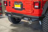 DV8 Offroad 2018+ Jeep Wrangler JL Rear Bumper w/ LED Lights - RBJL-03