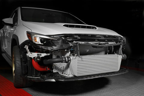 Perrin 22-23 Subaru WRX Front Mount Intercooler Kit (Black Tubes & Silver Core) - PSP-ITR-441SL/BK