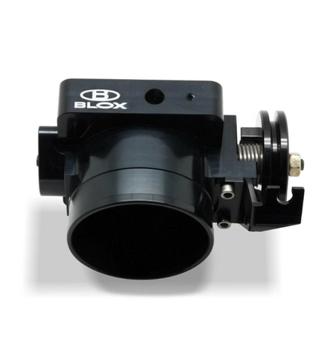 BLOX Racing 70mm Billet Throttle Body - Anodized Black - BXIM-00217-BK