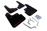 Rally Armor 14-18 Mazda3/Speed3 Black UR Mud Flap w/ Red Logo - MF31-UR-BLK/RD