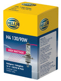 Hella H4 12V 130/90W Halogen Headlight Bulb - Universal - H4 130/90W