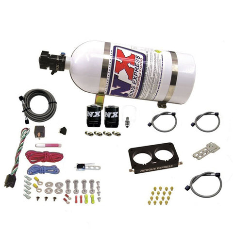 Nitrous Express 96-04 Ford Mustang Cobra/Mach 1 4 Valve (Stock TB) Nitrous Kit (50-300HP) w/o Bottle - 20950D-00