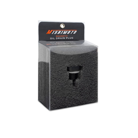 Mishimoto Magnetic Oil Drain Plug M14 x 1.5 Black - MMODP-1415B