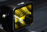 DV8 Offroad 3in Elite Series LED Amber Pod Light - BE3EW40W-A