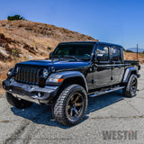 Westin 20-22 Jeep Gladiator PRO TRAXX 4 Oval Nerf Step Bars - Black - 21-24165