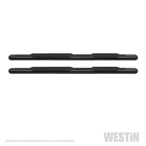 Westin Premier 4 Oval Nerf Step Bars 72 in - Black (Does Not Include Mounting Hardware/Brackets) - 22-5055