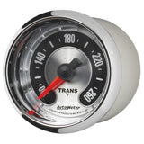 Autometer American Muscle 52mm Full Sweep Electric 100-260 Deg F Transmission Temperature Gauge - 1257