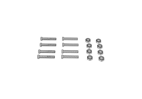 BAK System Folding Panels Mounting Repalcement Hardware - Qty 8 Nuts / 8 Screws - PARTS-276A0008