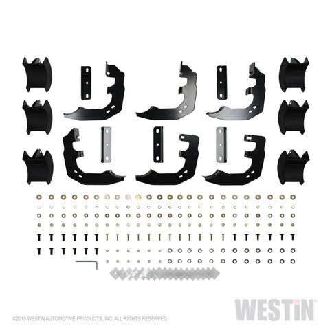 Westin 19-20 Ram 1500 Quad Cab (Excludes Ram 1500 Classic) PRO TRAXX 4 Oval Nerf Step Bars - Black - 21-24095