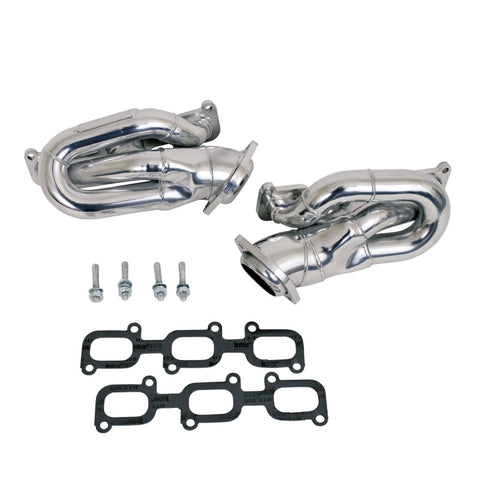 BBK 11-15 Ford Mustang 3.7L Shorty Tuned Length Headers - 1-5/8 Silver Ceramic (CARB EO 11-14 Only) - 14420