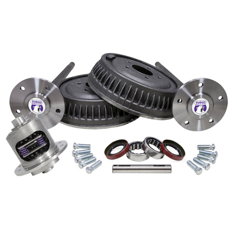 Yukon Gear 63-69 GM 12-bolt Truck 5 Lug Conversion Kit w/ Dura Grip Positraction - YA G6369RACK-YDG-4