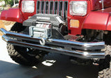 Rampage 1976-1983 Jeep CJ5 Double Tube Bumper - Stainless - 8449