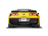 Akrapovic 14-17 Chevrolet Corvette Z06 (C7) Slip-On Line (Titanium) w/ Carbon Tips - MTP-CO/TI/2
