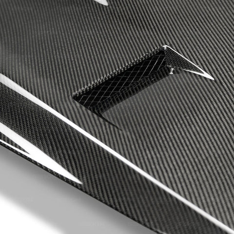 Seibon 2017-2018 Nissan GTR R35 GTII-Style Carbon Fiber Hood - HD17NSGTR-GTII