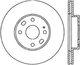 StopTech Power Slot 94-97/99-05 Mazda Miata (01-05 Normal Suspension Only) SportStop Cryo Slotted F - 126.45050CSR