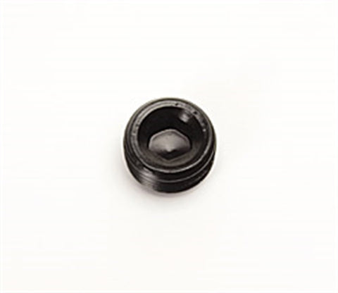 Russell Performance 3/8in Allen Socket Pipe Plug (Black) - 662053