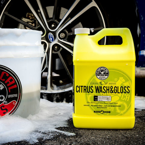 Chemical Guys Citrus Wash & Gloss Concentrated Car Wash - 1 Gallon - CWS_301