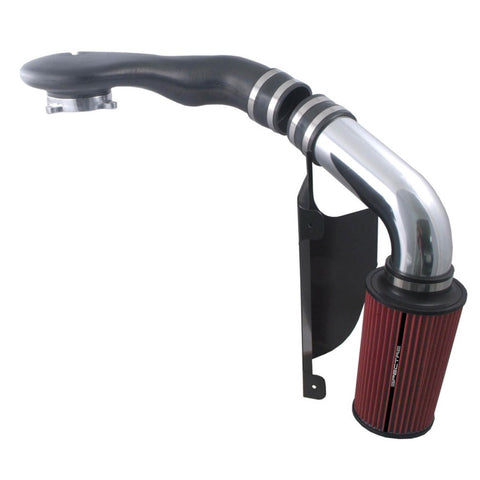 Spectre 96-03 GM Truck V6-4.3L F/I Air Intake Kit - Polished w/Red Filter - 9901