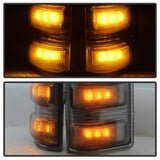 xTune Ford Superduty 08-14 F250-F550 Amber LED Mirror Signal Lens - Smoke ACC-LED-FDSD08-MR-SM - 9924743