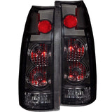 ANZO 1999-2000 Cadillac Escalade Taillights Dark Smoke G2 - 211156