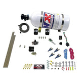 Nitrous Express 4 Cyl Gas Nitrous Kit (100-250HP) w/10lb Bottle - 80004-10