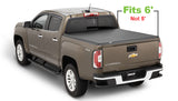 Tonno Pro 15-19 Chevy Colorado 6ft Fleetside Hard Fold Tonneau Cover - HF-165