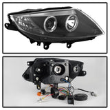 Spyder BMW Z4 03-08 Projector Headlights Xenon/HID Model Only - LED Halo Black PRO-YD-BMWZ403-HID-BK - 5029676