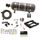 Nitrous Express Q-Jet/Holley Spread Bore Hitman Plus Nitrous Kit w/Composite Bottle - 40081-12