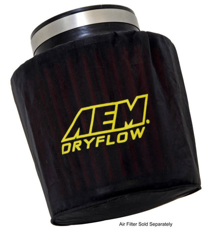 AEM Air Filter Wrap 6 inch Base 5 1/4 inch Top 5 inch Tall - 1-4000