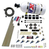 Nitrous Express 8 Cyl Alcohol Nitrous Kit (250-550HP) w/10lb Bottle - 80005-10