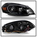 xTune 06-13 Chevrolet Impala LED Light Bar Headlights - Black (PRO-JH-CIM06-LB-BK) - 9042232