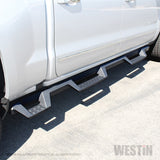 Westin 07-18 Chevrolet Silverado 1500 CC 5.5ft Bed HDX Drop W2W Nerf Step Bars - Tex. Blk - 56-534565