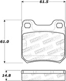 StopTech Street Brake Pads - 308.07090