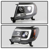 Spyder Toyota Tacoma 05-11 V2 High-Power LED Headlights - Black PRO-YD-TT05PL-BK - 5088185