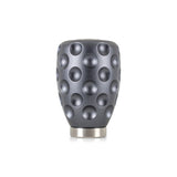 Mishimoto Steel Core Dimple Shift Knob Gunmetal Aluminum - MMSK-DMPL-GM