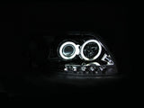 ANZO 1997.5-2003 Ford F-150 Projector Headlights w/ Halo Chrome 1pc - 111054