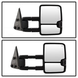 xTune Chevy Silverado 99-02 G2 Heated Amber LED Signal Telescoping Mirrors MIR-CS99S-G2-PWH-AM-SET - 9936678