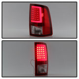 xTune Dodge Ram 1500 09-16 LED Tail Lights Incandescent Model Only - Red Clear ALT-ON-DR09-LBLED-RC - 5082213