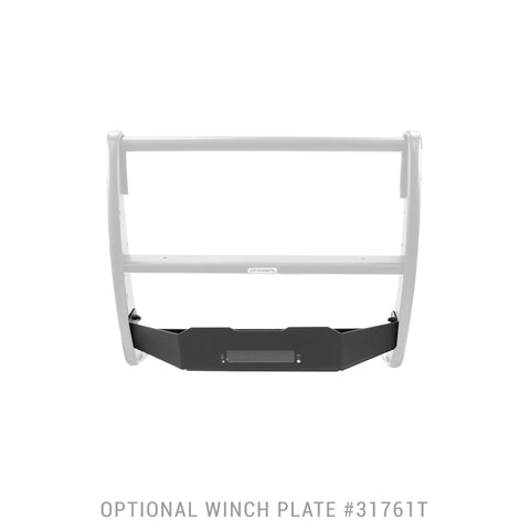 Go Rhino 19-21 Chevrolet Silverado 1500 - 3100 Series StepGuard Winch Tray Kit (Fits 3176T/3176MT) - 31761T