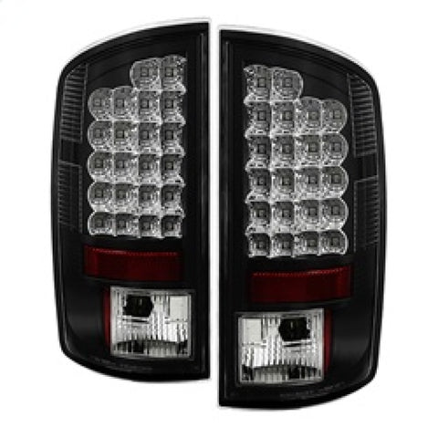 Spyder Dodge Ram 07-08 1500/Ram 07-09 2500/3500 LED Tail Lights Black ALT-YD-DRAM06-LED-BK - 5002617