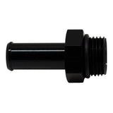 DeatschWerks 8AN ORB Male to 1/2in Male Barb Fitting (Incl O-Ring) - Anodized Matte Black - 6-02-0508-B