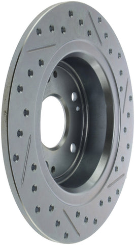 StopTech Select Sport Drilled & Slotted Rotor - Rear Right - 227.40068R